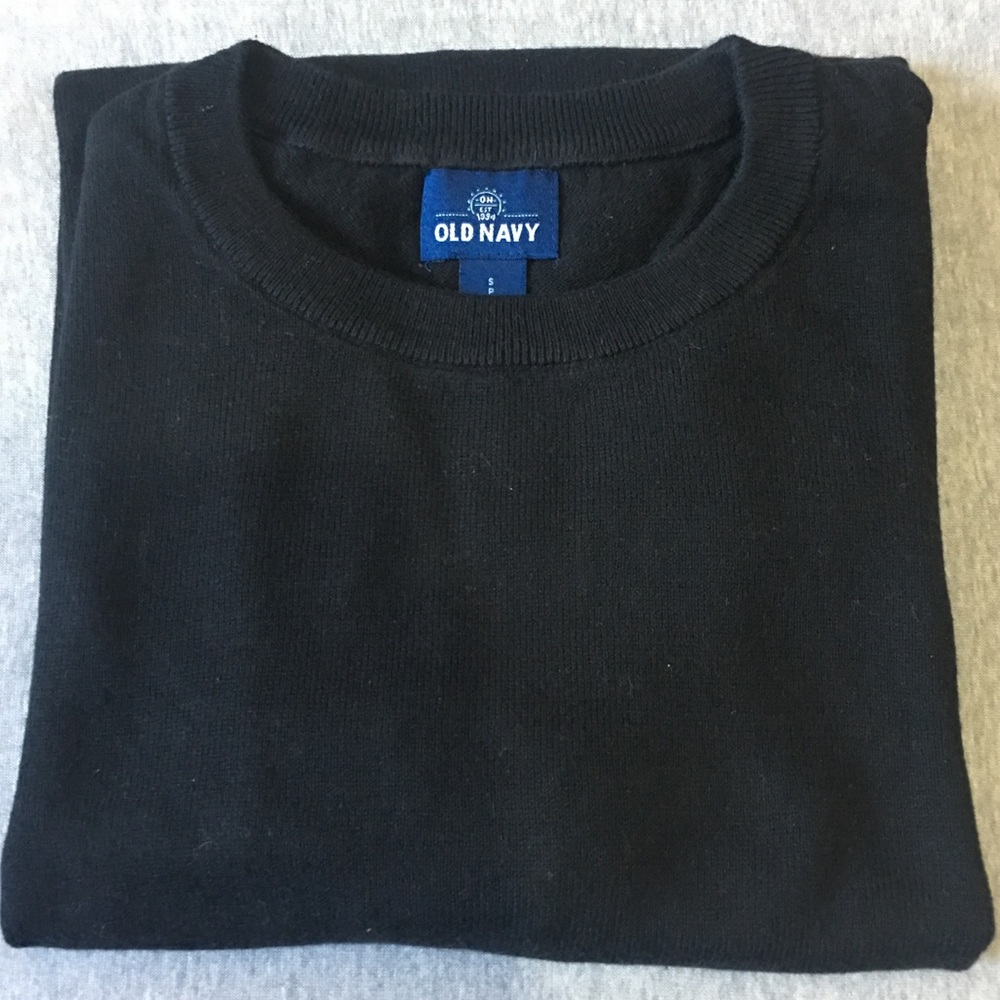 🔥: Old Navy • Black • Crewneck • Sweater
